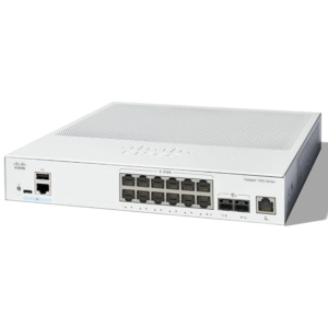 Cisco Catalyst C1300-12XT-2X Managed Switch, 12 Port 10G Copper, 2x10GE SFP+ (New Sealed)