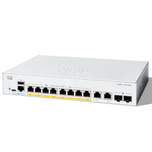 Cisco Catalyst C1300-8FP-2G 8-Port Full PoE, 2x1GE Combo Managed Gigabit Ethernet Switch (New Sealed)