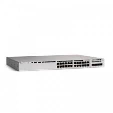 Cisco Catalyst C9200-24P-E Managed Switch, 24-Port Gigabit PoE+,  Modular Uplinks, Layer 3, Rackmount