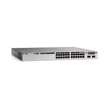 Cisco Catalyst C9300-24P-A 24-Port PoE+ Network Switch, Enterprise Class, Managed Layer 3 (New Sealed)