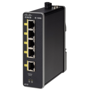 Cisco IE-1000-4T1T-LM 5-Port 4x FE RJ45 + 1 Uplink Layer 2 PoE Support Industrial Ethernet Switch (New Sealed)