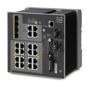 Cisco IE-4000-4T4P4G-E 4 Gigabit RJ45 + 4 PoE+ Ports + 4 GE SFP Uplink, Layer 3 Managed Rugged Industrial Ethernet Switch (New Sealed)