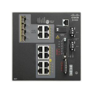 Cisco IE-4000-8T4G-E 8 Gigabit RJ45 + 4 GE SFP Uplink, Layer 3 Managed Industrial Ethernet Switch (New Sealed)