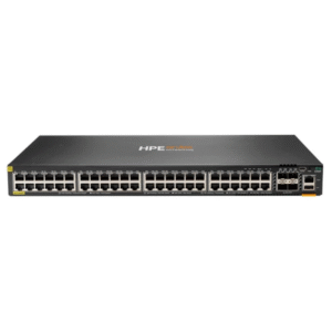 HPE Aruba JL665A 6300F 48G Class 4 PoE 4-Port SFP56 1GbE Network Switch (New Sealed)