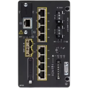 IE-3300-8T2X-E 8-Port Gigabit + 2x 10G SFP+ Layer 3 Rugged Industrial Managed Switch (New Sealed)