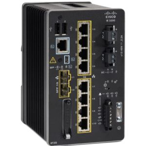 IE-3200-8T2S-E 8x Gigabit RJ45 Ports + 2x SFP Uplink Ports Managed Layer 2 Rugged Industrial Ethernet Switch (New Sealed)