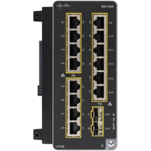 Cisco IEM-3300-14T2S 14x Gigabit RJ45 Ports + 2x SFP Uplink Rugged Industrial Ethernet Expansion Module (New Sealed)