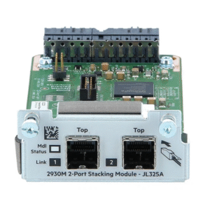 Hewlett Packard Enterprise Aruba JL325A 2930M 2-Port Stacking Module (New Sealed)