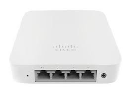 Cisco Meraki MR30H-HW Cloud-Managed Wall Access Point | 802.11ac Wave 2 | Dual-Band 2x2 MU-MIMO | 4-Port Switch | PoE (New Sealed)