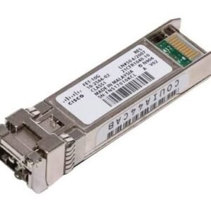 SFP-10G-LR-S Cisco 10GBASE-LR SFP+ Optical Transceiver Module, 10Gbps, 10km Range, Single-Mode Fiber (SMF), 1310nm, LC Duplex, Hot-Swappable (New Sealed)
